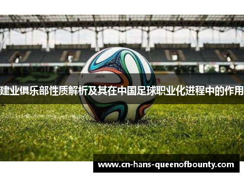 建业俱乐部性质解析及其在中国足球职业化进程中的作用